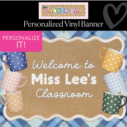 Sip Sip Hooray Personalized Banner | Banner Bar