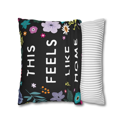 Classroom Pillow | Classroom Decor | Midnight Meadow | "This Feels Like Home" Pillow Cover