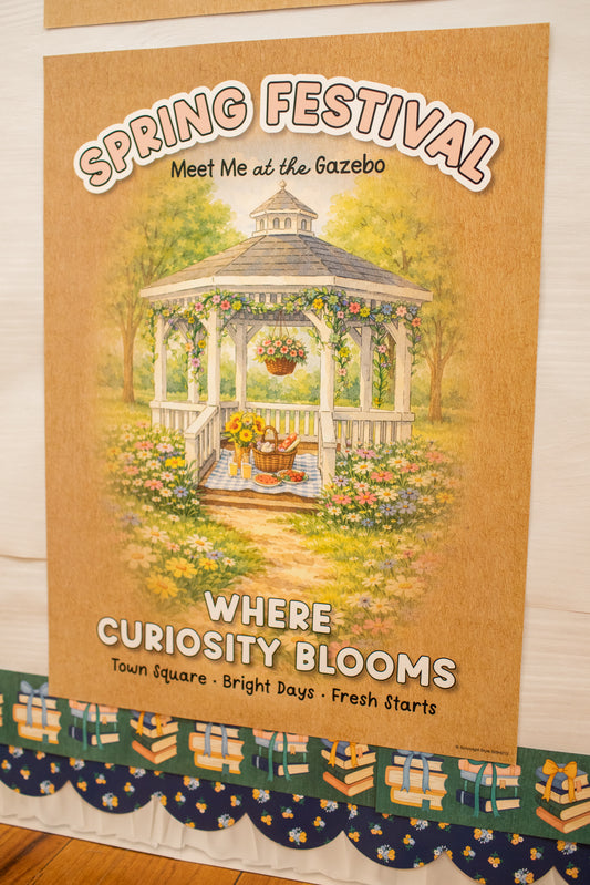 stars hollow spring festival poster 