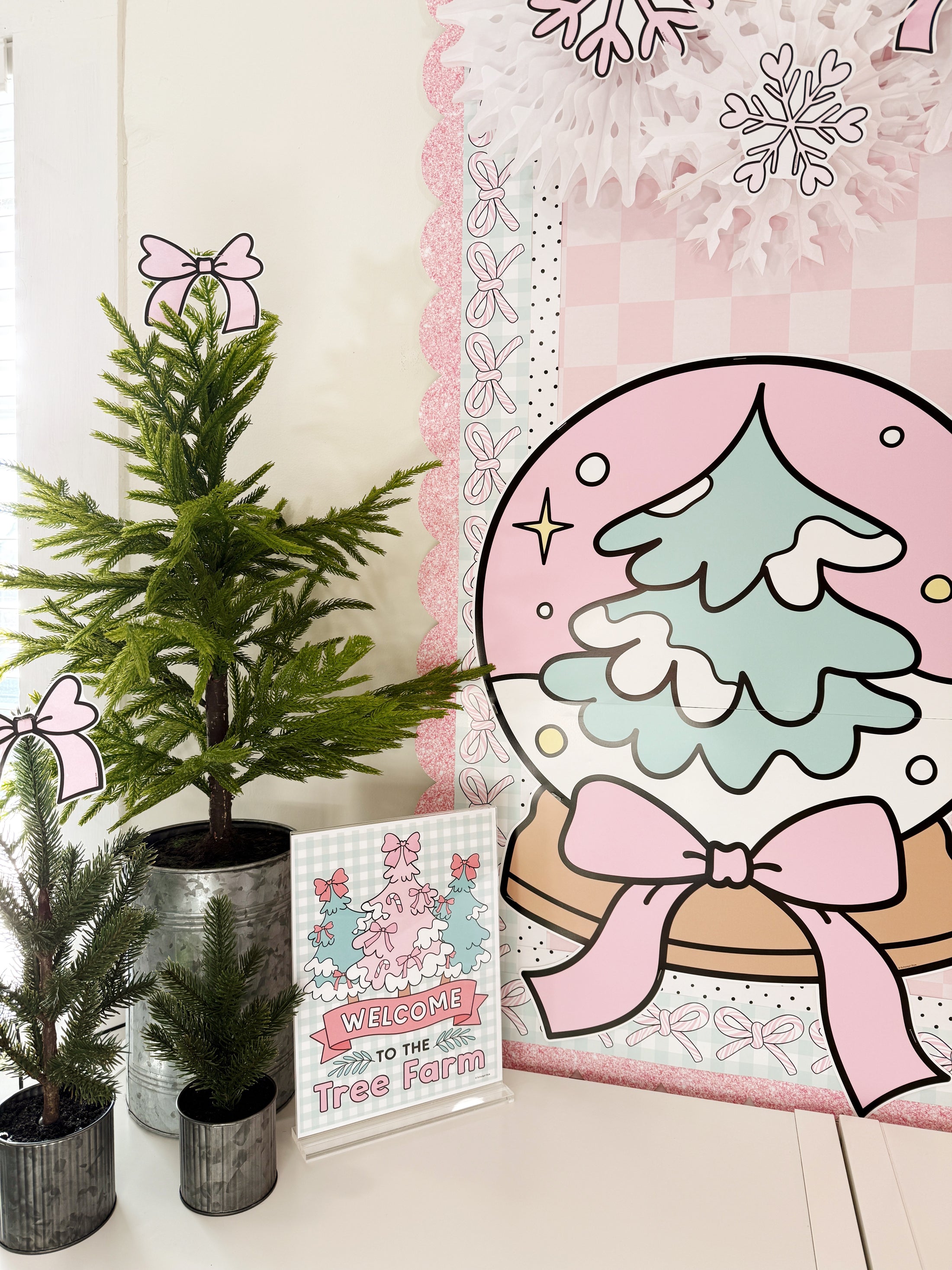 Printable December Dramatic Play Holiday Market and Tree Farm