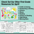 Load image into Gallery viewer, Printable First Grade April Daily Math
