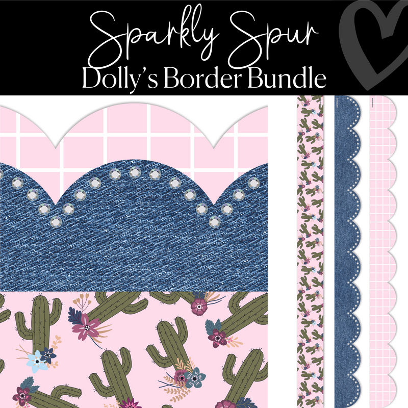 Dolly's Border Bundle | Bulletin Board Borders | Schoolgirl Style