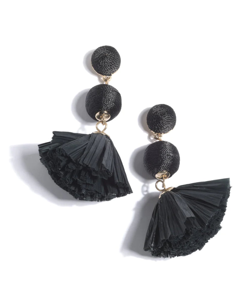 Night Out on the Town Black Earrings │ Jewelry │ Style House Design Studio