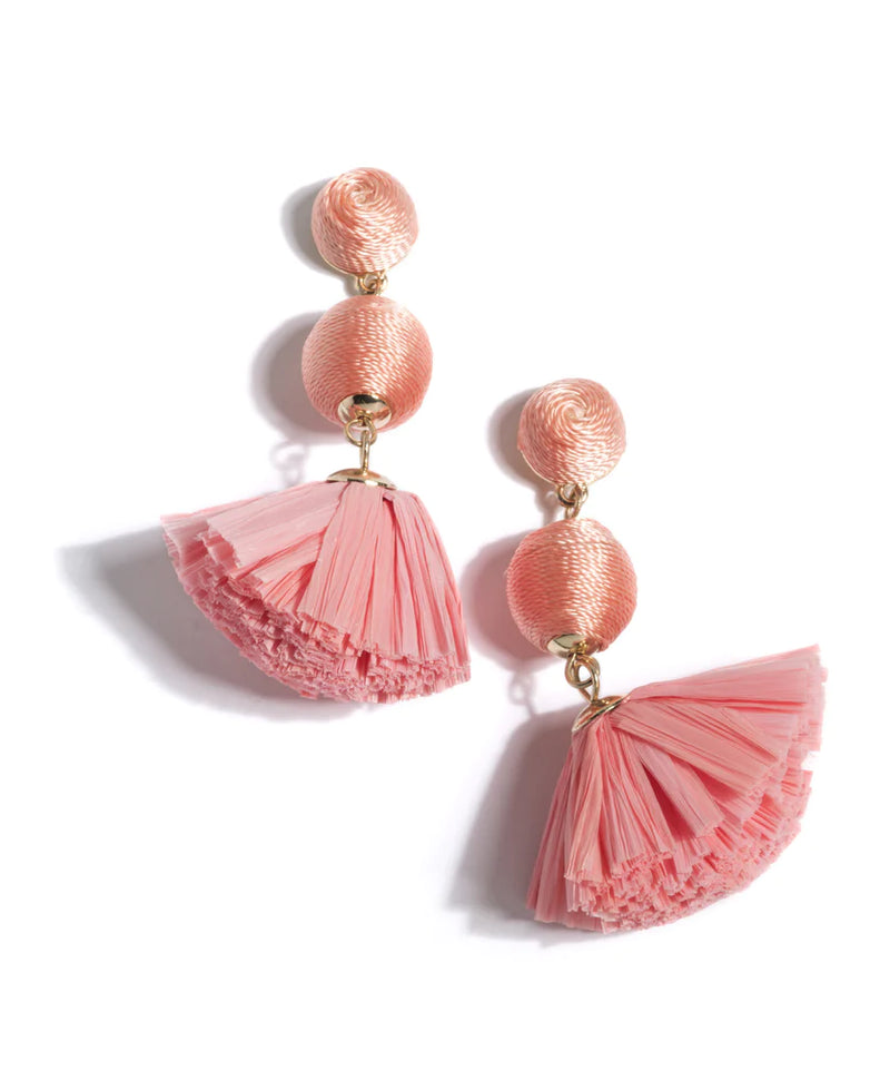 Peach Blossom Earrings │ Jewelry │ Style House Design Studio