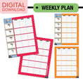 Load image into Gallery viewer, Printable Teacher Planner | 90s Teacher
