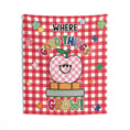 Load image into Gallery viewer, Where Good Things Grow Wall Tapestry | 90s Teacher
