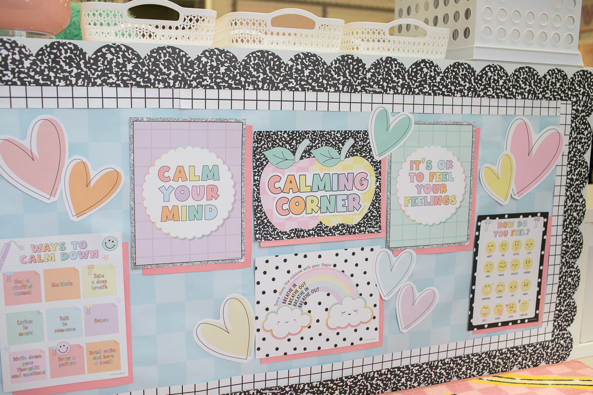 Printable Pastel Calming Corner Posters | Saved By The Pastel