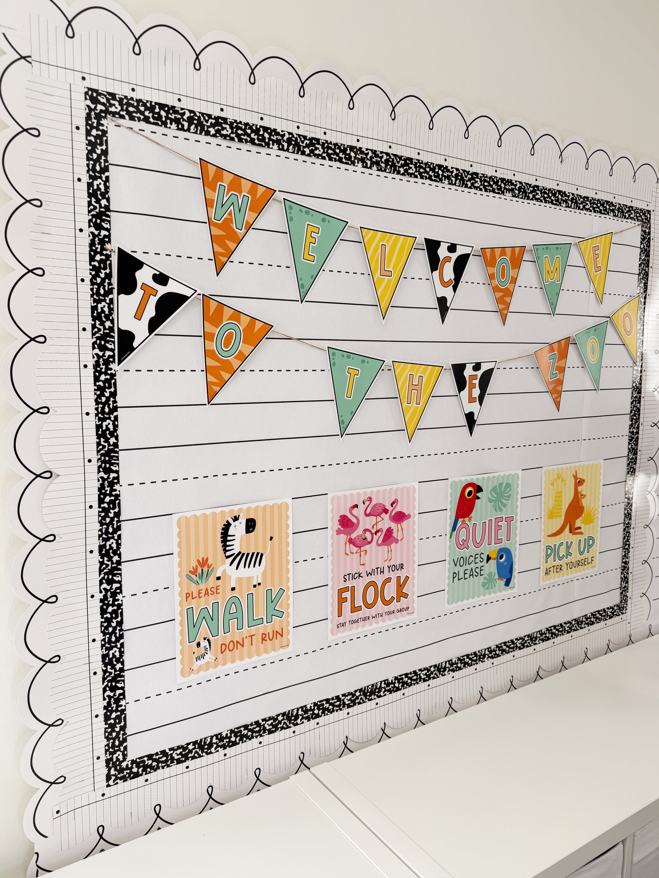 Printable March Dramatic Play At The Zoo