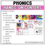 L-Blends Phonics Centers | Literacy Centers | Kindergarten, First Grade