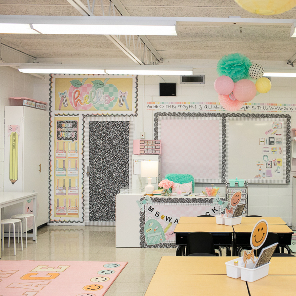 Schoolgirl Style Classroom Decor