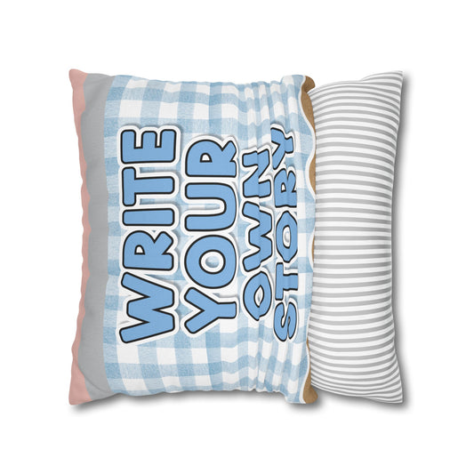 Write Your Own Story Classroom Pillow Cover | Stars Hollow Schoolhouse