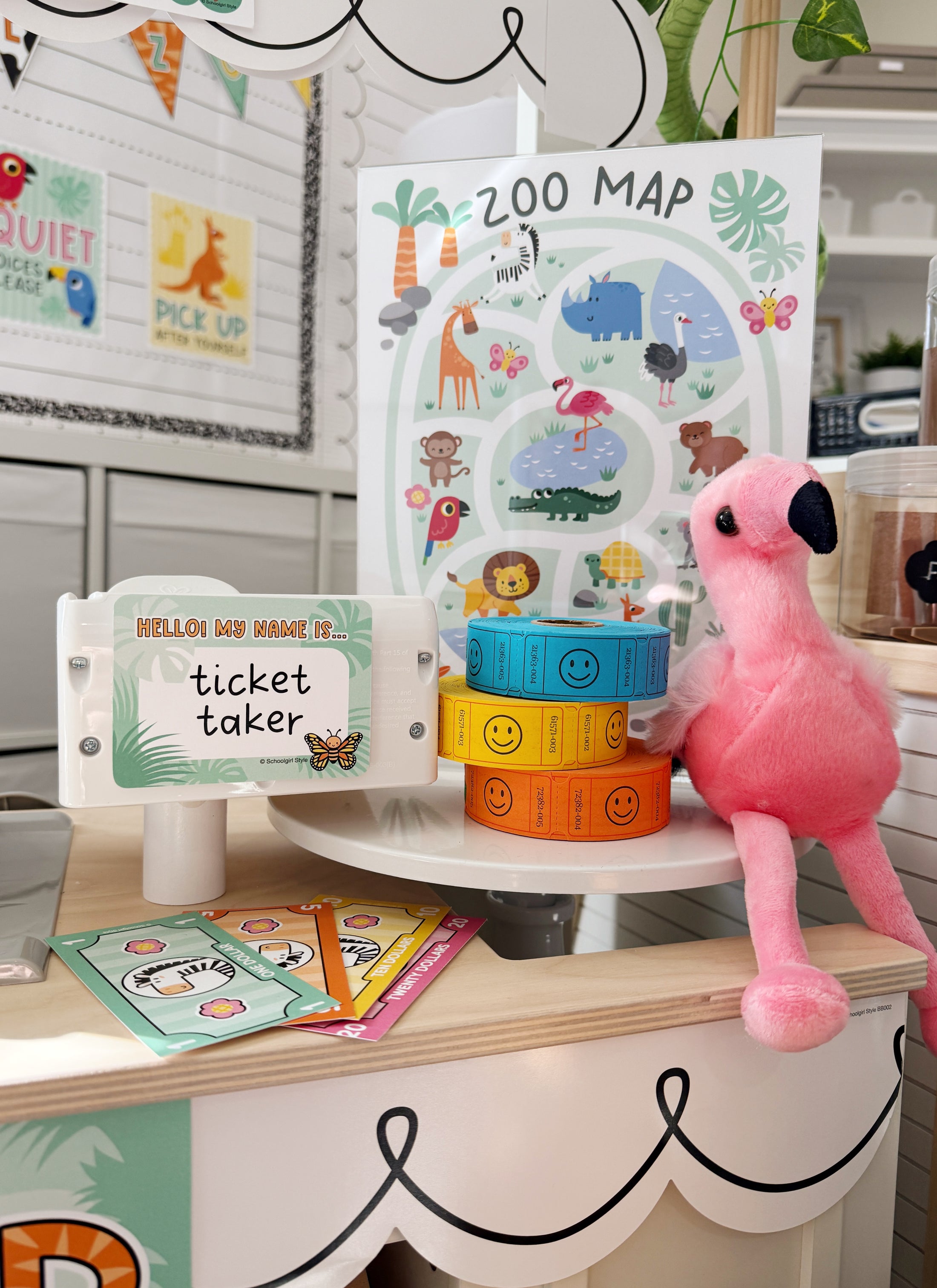 Printable March Dramatic Play At The Zoo