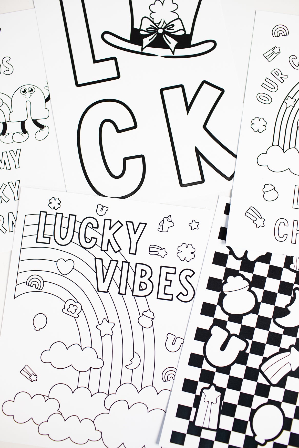 Lucky Math Color Page Lucky Charms Coloring Pages FREEBIE | St. Patricks Day Classroom Decor ...