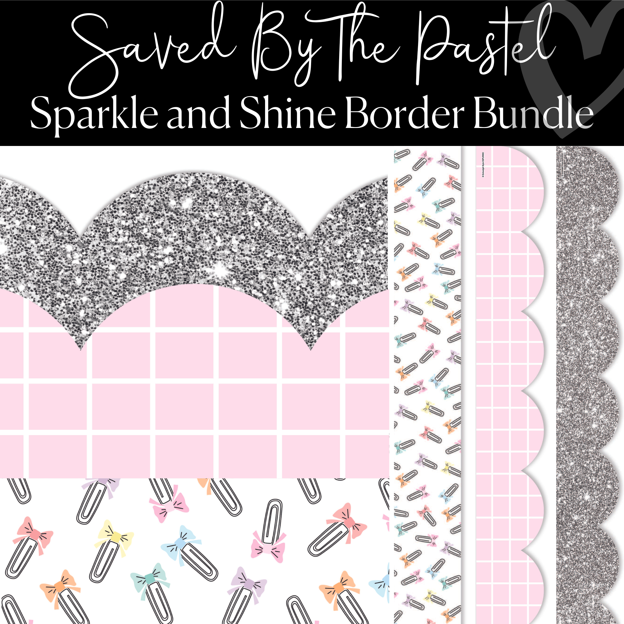Sparkle And Shine Classroom Border Bundle