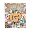 Load image into Gallery viewer, Welcome To Our Cozy Classroom Fall Pastel Seasonal Wall Tapestry | A Year In Pastel

