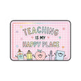 Load image into Gallery viewer, Teaching Is My Happy Place Desk Mat | A Year In Pastel
