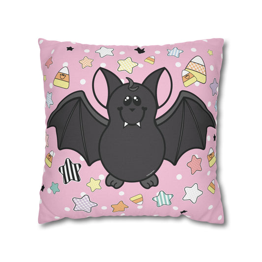 Pastel Bat Cutie Halloween Classroom Pillow Cover | A Year In Pastel