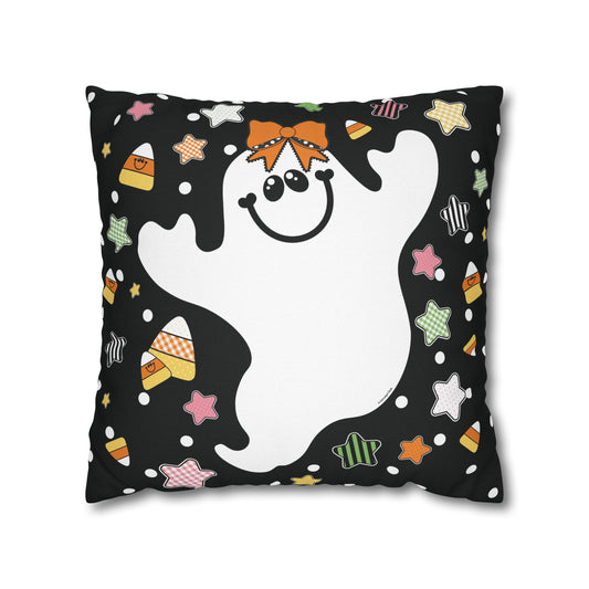 Sweet Little Ghost Halloween Classroom Pillow Cover | 90s Teacher