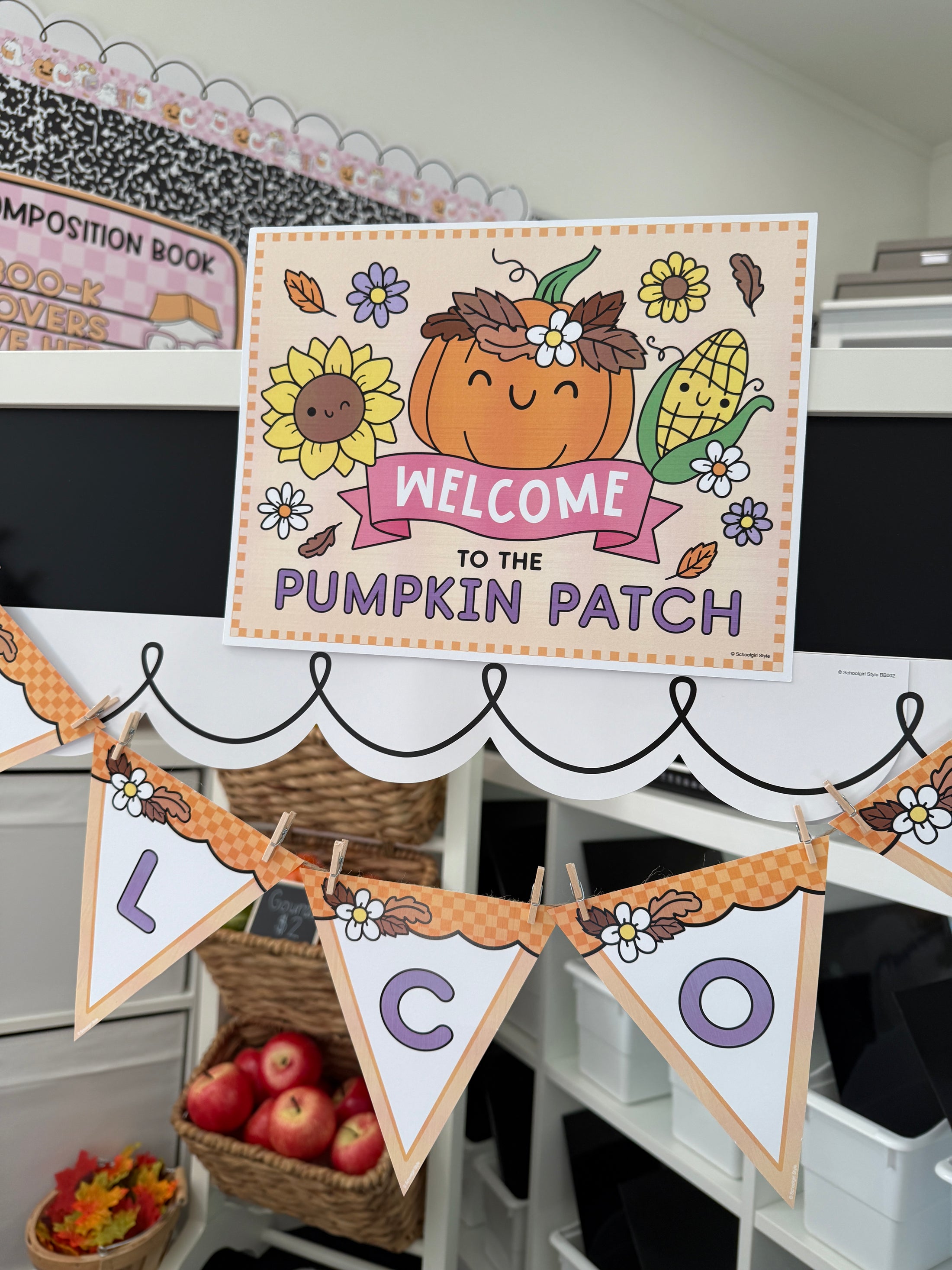 Printable October Dramatic Play Pumpkin Patch