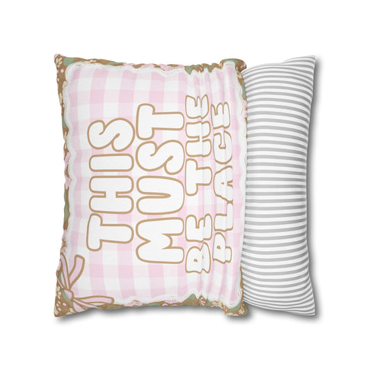 This Must Be The Place Classroom Pillow Cover | Miss Honey's Cottage Classroom