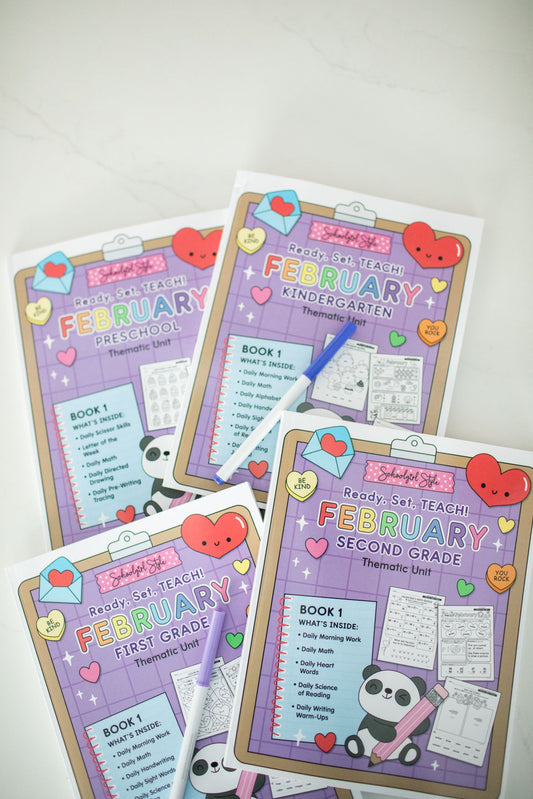 Ultimate Kindergarten February Thematic Unit Bundle