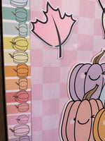 fall classroom decor pastel