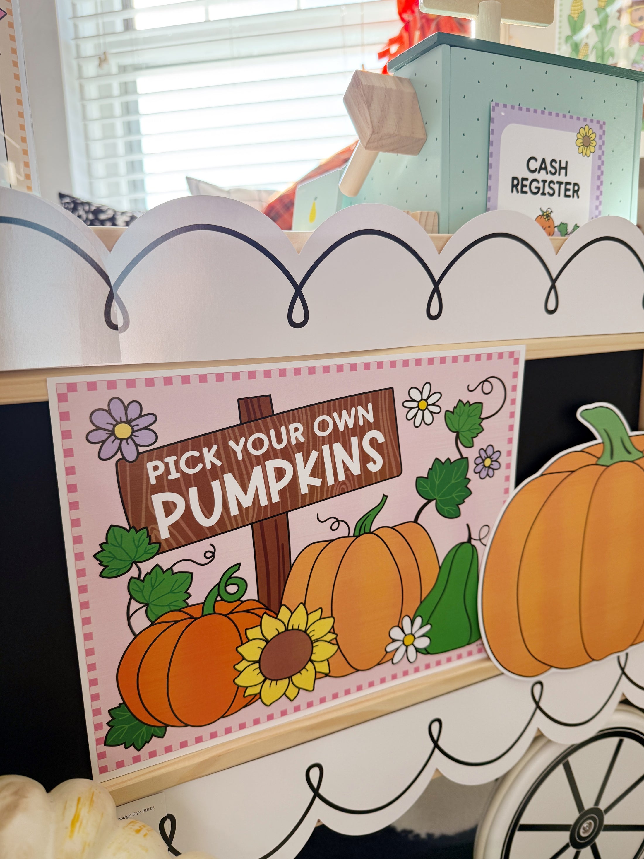 Printable October Dramatic Play Pumpkin Patch