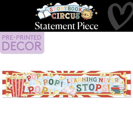 Popcorn Vintage Statement Piece | Storybook Circus