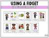 Using a Fidget Social Story | Printable Teacher Resources | Teaching Future Leaders