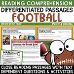 The Big Game 2024 Football Reading Comprehension Passages and Questions