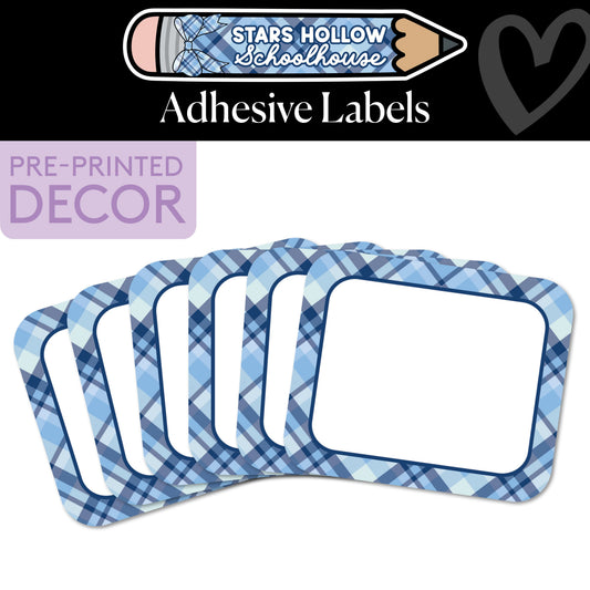 Plaid Adhesive Labels | Stars Hollow Schoolhouse