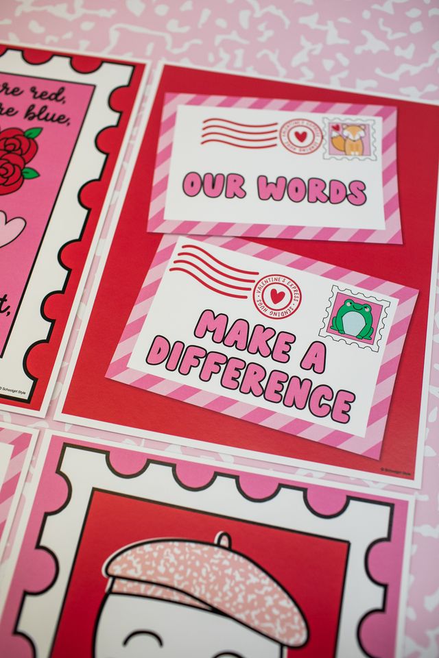 Printable Valentines Mini Posters | Special Edition: Valentine's Day