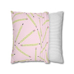 Pink Pencil Classroom Pillow Cover | Saved By The Pastel | Schoolgirl Style