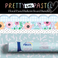 Load image into Gallery viewer, Floral Pastel Bulletin Board Bundle | Pretty in Pastel
