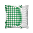Load image into Gallery viewer, Green Gingham Classroom Pillow Cover | 90s Teacher
