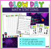 Glow Day Classroom Transformation Glow Themed Day 1st 2nd 3rd grade