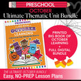 Load image into Gallery viewer, Big Book of October Preschool Thematic Unit Bundle 

