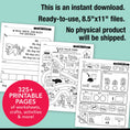 Load image into Gallery viewer, Printable First Grade May Thematic Unit Bundle

