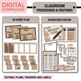 Load image into Gallery viewer, Printable Ultimate Neutral Classroom Management and Organization Bundle
