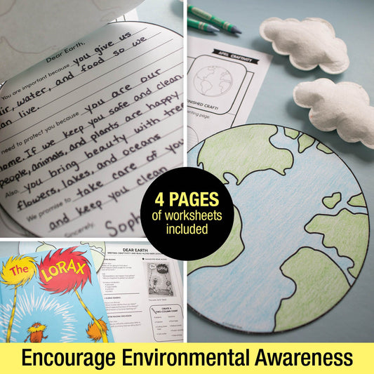 Printable April Dear Earth Writing Craftivity and Read Aloud Mini Lesson