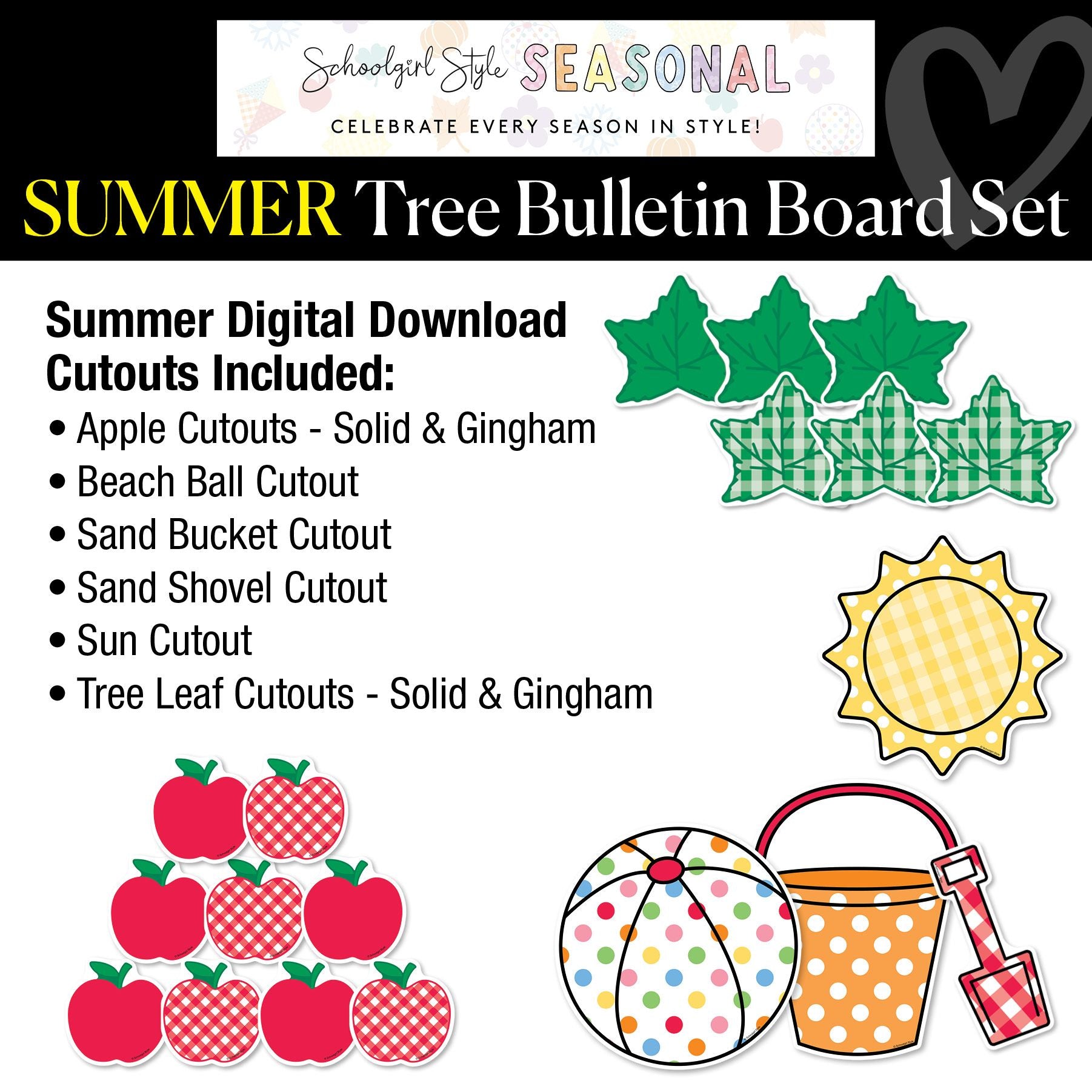 90s Teacher Tree Classroom Decor Bundle