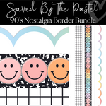 90's Nostalgia Border Bundle | Bulletin Board Borders | Schoolgirl Style