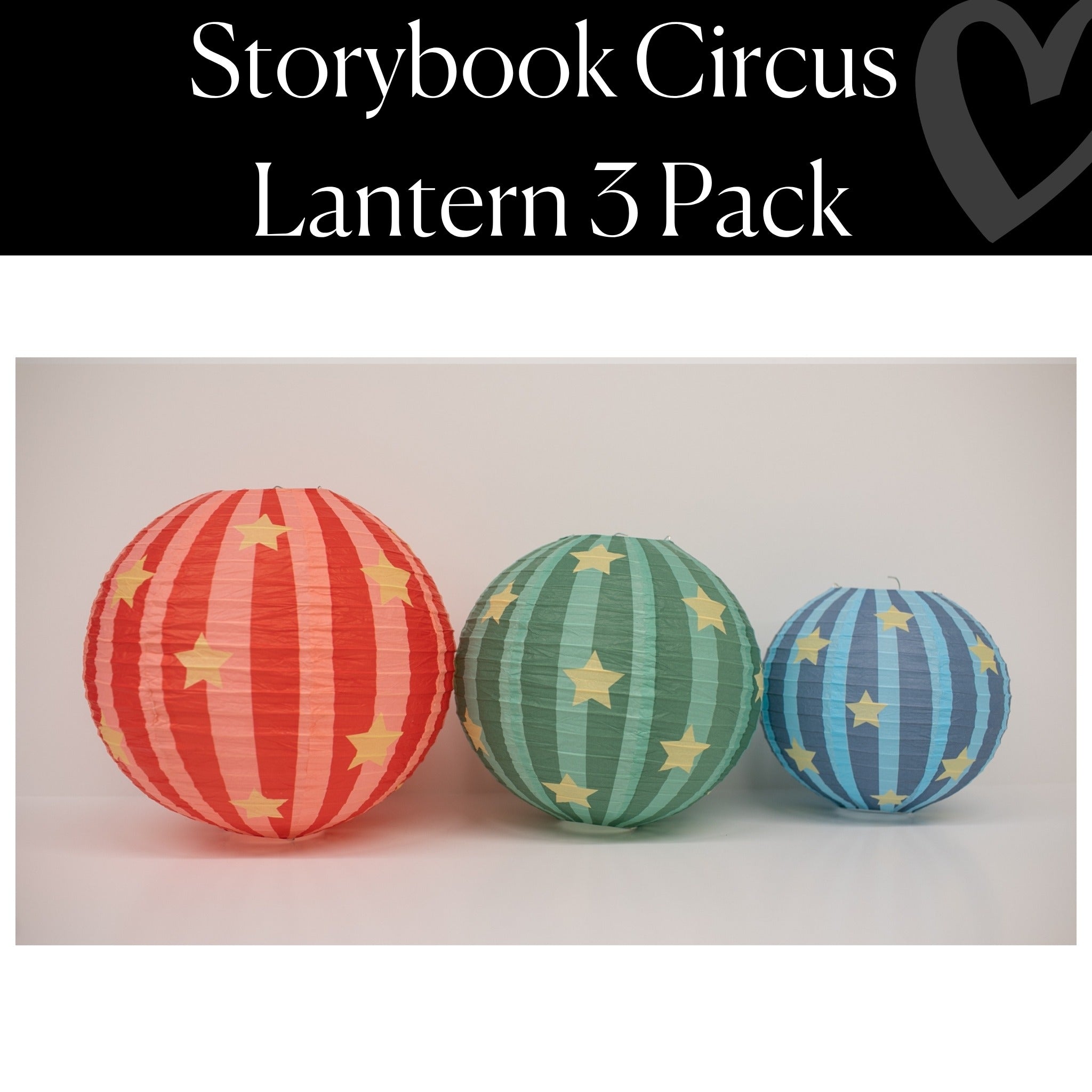 Circus Lantern 3 Pack | Simply Circus
