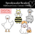 Load image into Gallery viewer, Printable Halloween Goose and Costumes | Spooktacular Readers
