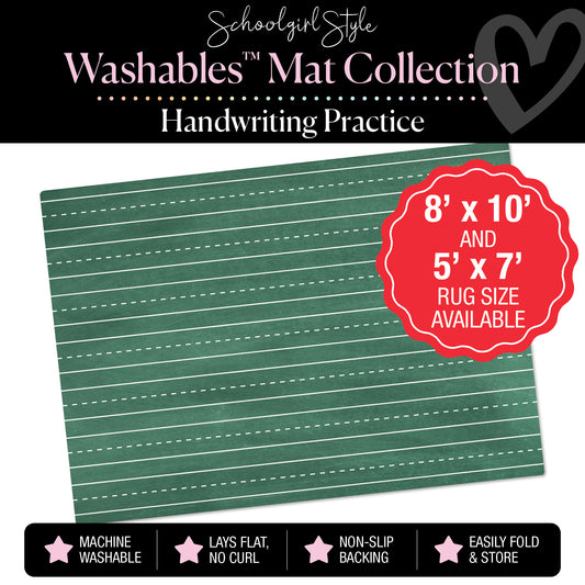 Handwriting Practice Classroom Mat by Schoolgirl Style