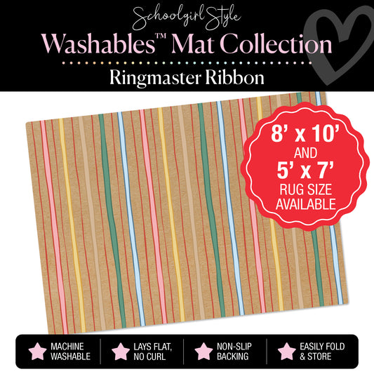 Ringermaster Ribbon Classroom Mat by Schoolgirl Style