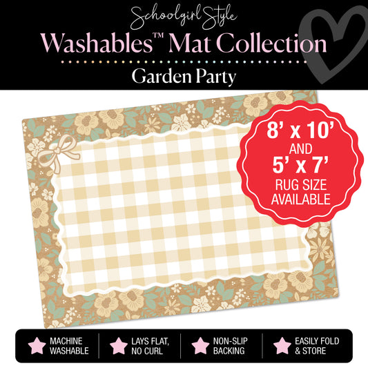 Garden Party Classroom Mat by Schoolgirl Style