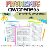Phonemic Awareness Progress Monitoring Assessment | RTI | Science of Reading