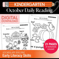 Load image into Gallery viewer, Printable Kindergarten October Daily Reading
