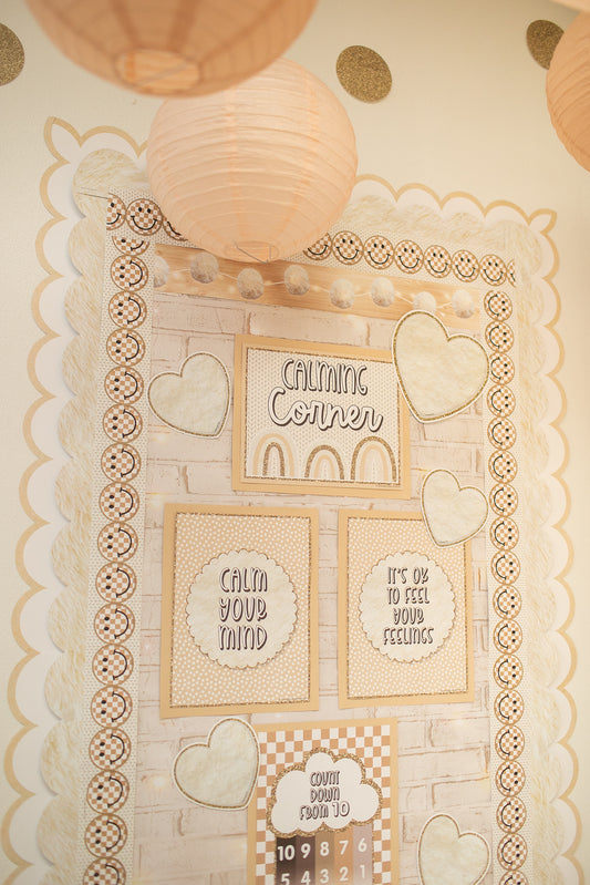 Printable Neutral Calming Corner | Cozy Collection